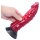 PINKALIEN Monster Sarkan Dildo Rot 19 cm