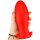 Silicone plug Saurus Egg XXL 23 x 8,4cm Red