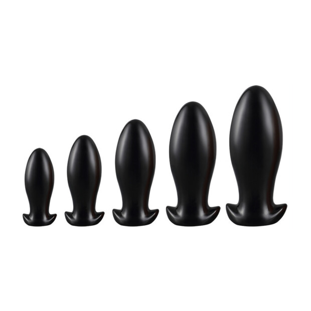 EggPlay Drakar Egg M Analplug Schwarz ⌀ 5,5 cm