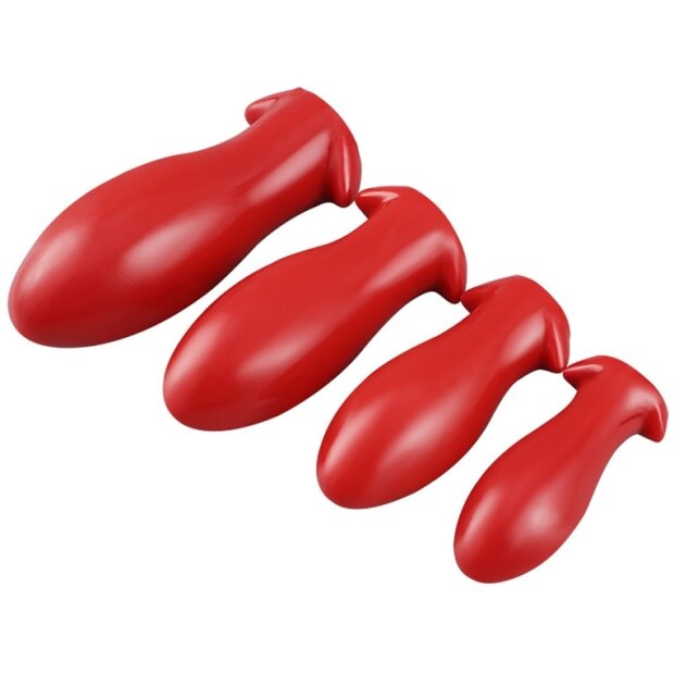 Plug Drakar Egg L 14 x 6.5cm Red