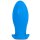 Silicone plug Saurus Egg L 14 x 6.5cm Blue