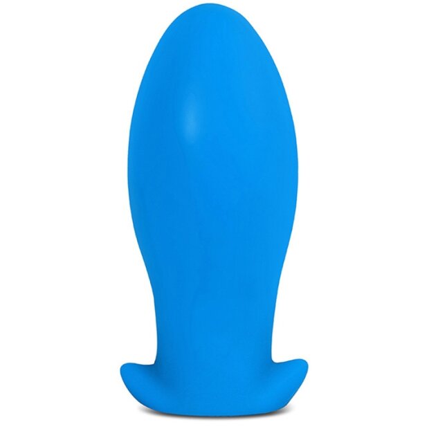 Silicone plug Saurus Egg XXL 18.5 x 8.5cm Blue
