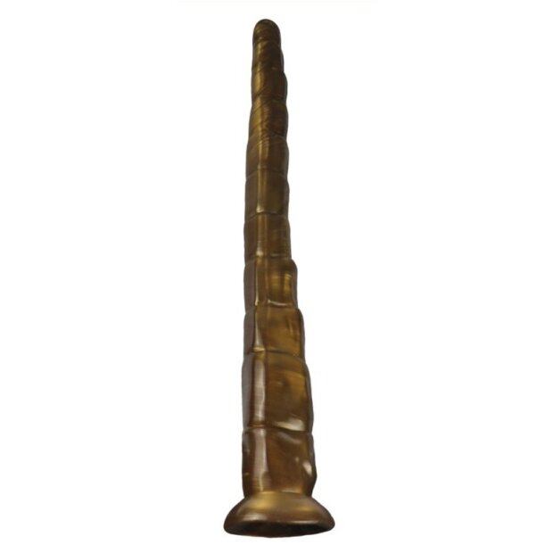 ToppedMonster Monster RattleSnake long Analdildo Gold 45 cm ⌀ 5,5 cm