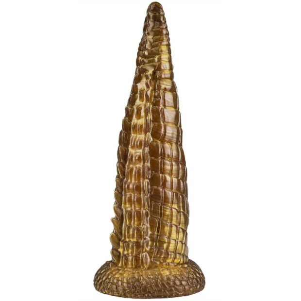 Monster Dicknosaur Dildo M 20 x 5.5cm Gold