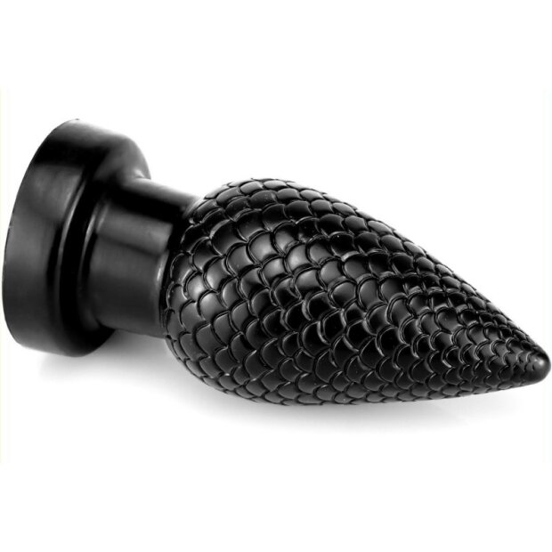 DarkSil Plug Pinecock M Analplug Schwarz ⌀ 4,5 cm