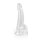 Clear Dong M Dildo 12 x 4cm