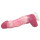 PINKALIEN Monster Klikati Dildo Rosa 17 cm