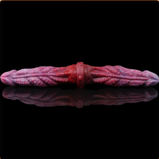 PINKALIEN Duo Rept Doppeldildo Mehrfarbig 35 cm ⌀ 4,5 cm