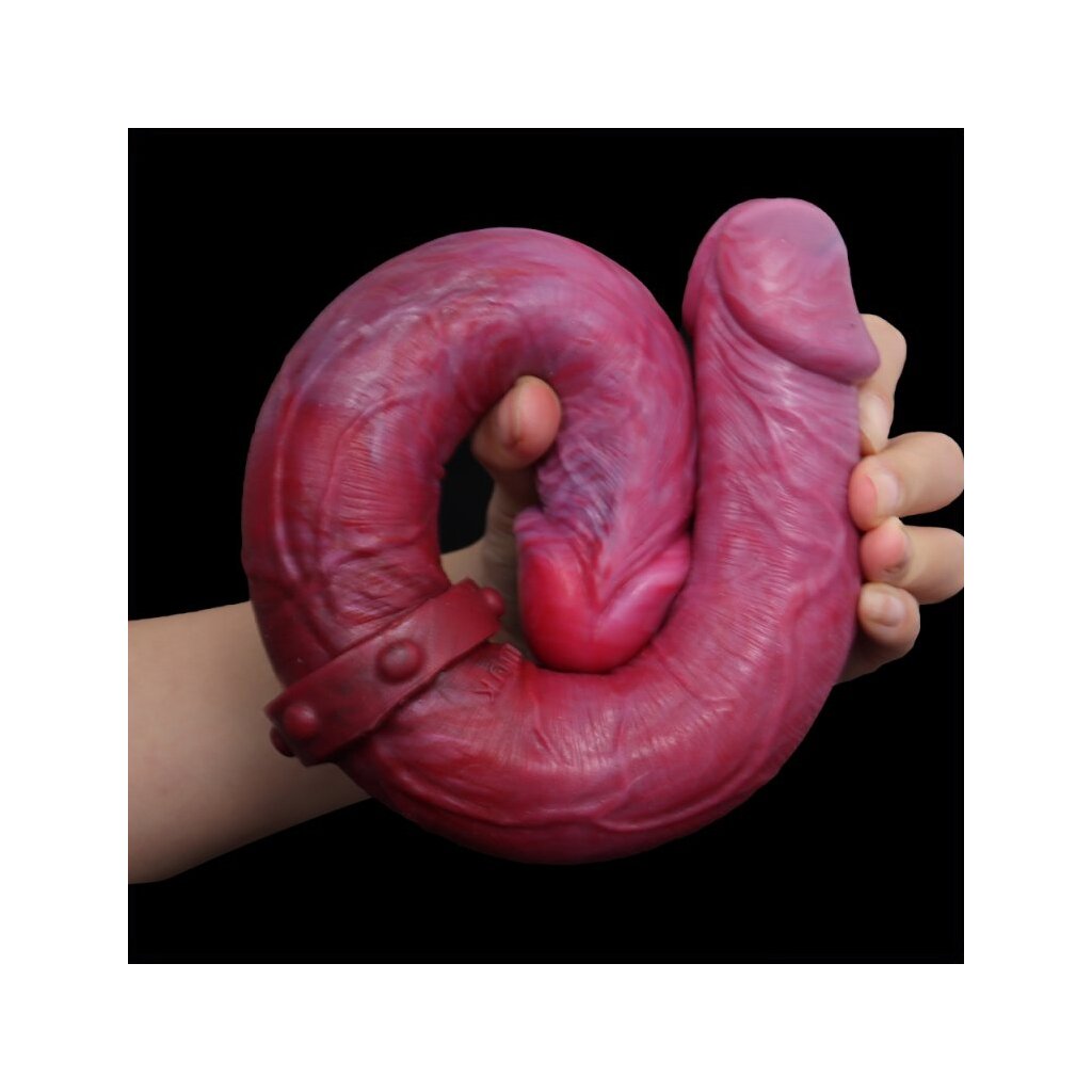 PINKALIEN Double Duo Real Doppeldildo Rosa 36 cm  4,3 cm, 84,95