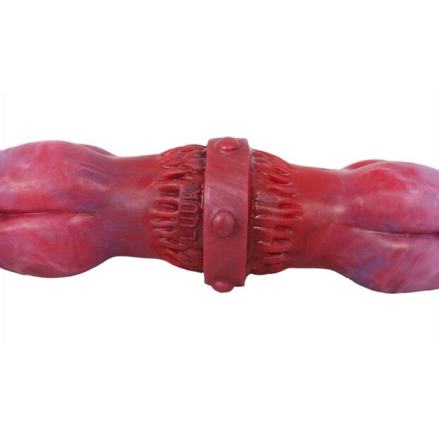 PINKALIEN Duo Dragon Doppeldildo Rot 35 cm ⌀ 4,8 cm