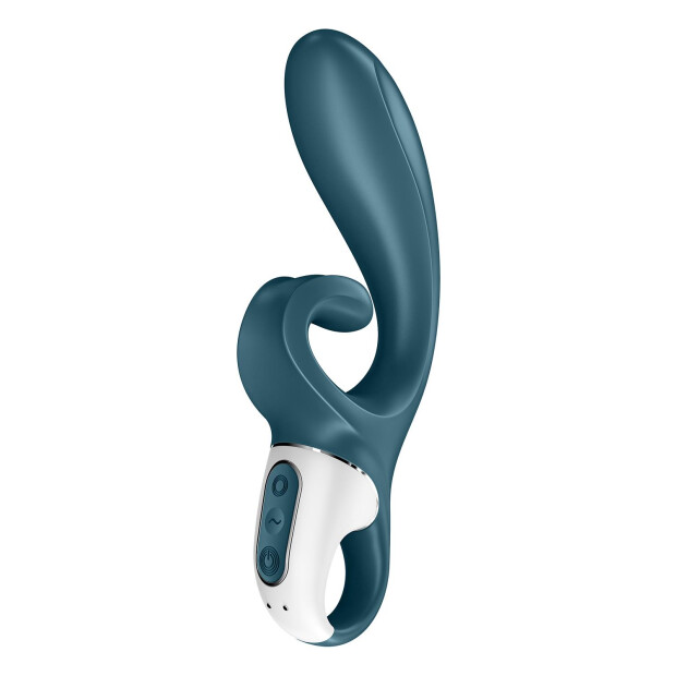 Satisfyer Hug Me Grayblue G-Punkt Vibrator Blau
