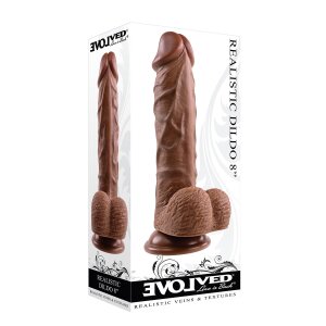 Evolved Realistic Dildo Dark 20,3cm