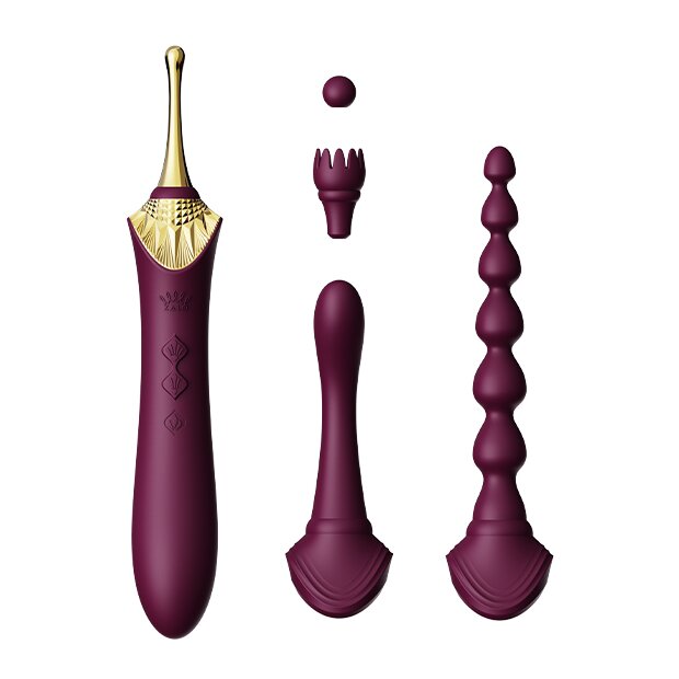 Zalo Bess 2 Spezialvibrator Lila 21,9 cm