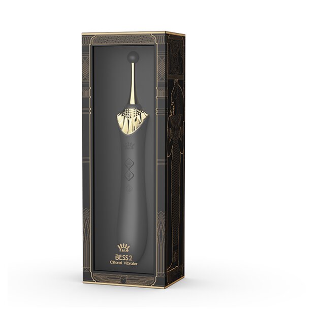 Zalo Bess 2 Clitoral Massager Obsidian Black