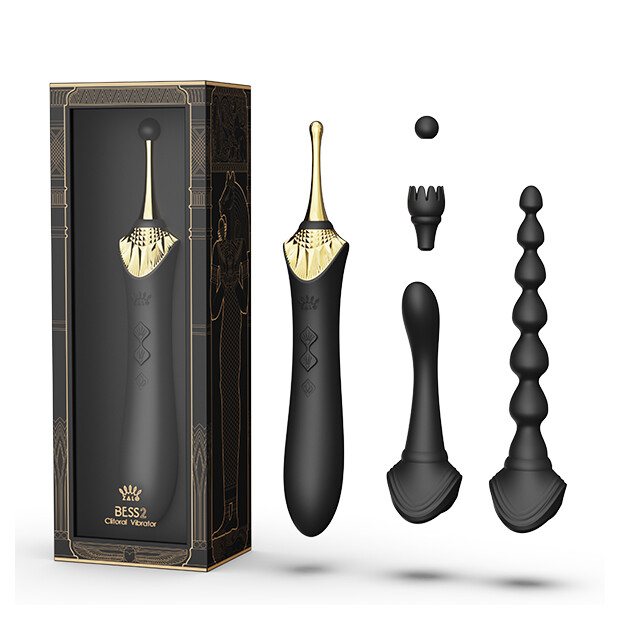 Zalo Bess 2 Clitoral Massager Obsidian Black