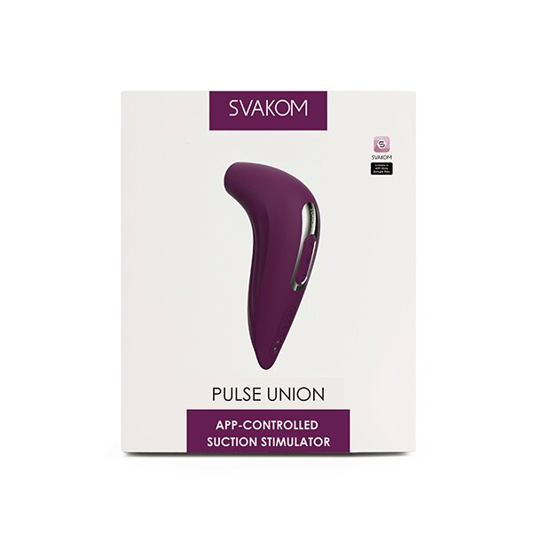 Svakom - Pulse Union App-Controlled Suction Stimulator Violet
