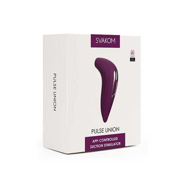 Svakom - Pulse Union App-Controlled Suction Stimulator Violet