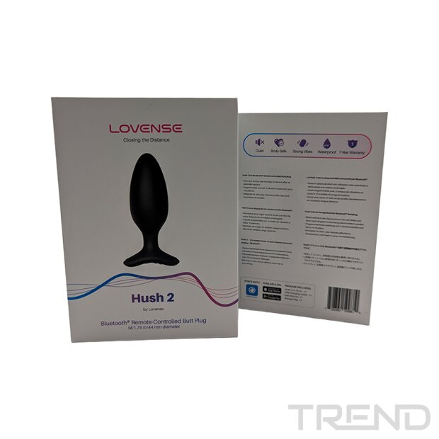Lovense Hush 2 Butt Plug M 45 mm