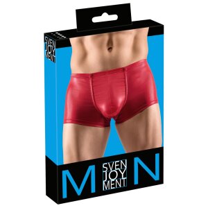 Herren Pants Wetlook rot L