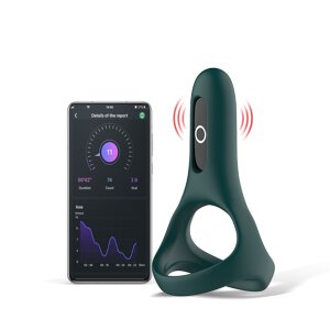 Magic Motion Rise Smart Wearable Cockring Green