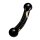 Secret Kisses Handblown Double Ended Doppeldildo Schwarz 14 cm ø 3,3 cm