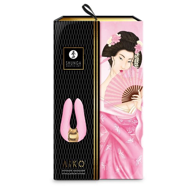 Shunga Aiko Vibrator Rosa 10,8 cm