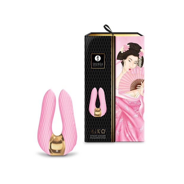 Shunga Aiko Vibrator Rosa 10,8 cm