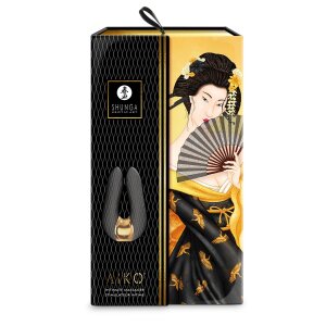 Shunga Aiko Vibrator Schwarz 10,8 cm