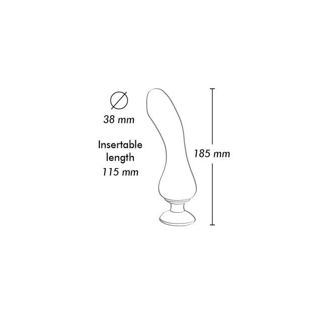 Shunga Sanya Vibrator Lila 18,5 cm ⌀ 3,8 cm
