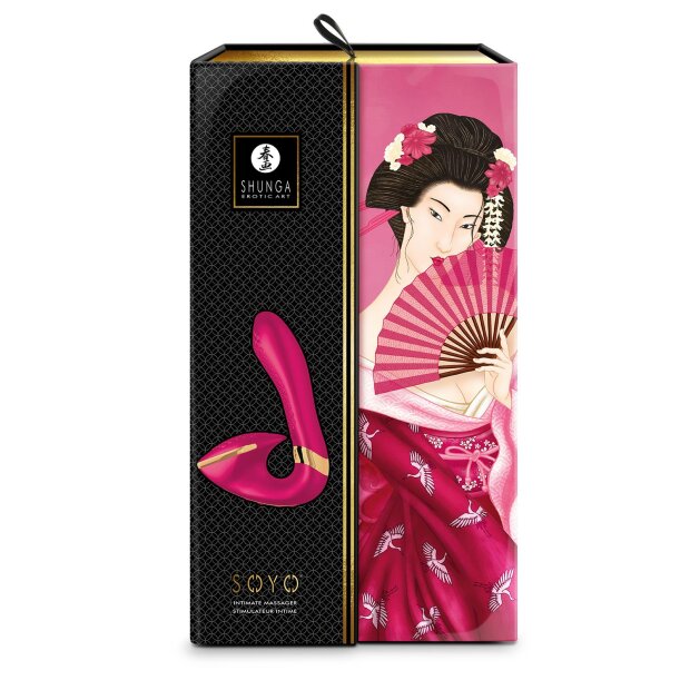 Shunga Soyo Vibrator Pink 17,0 cm ⌀ 3,7 cm
