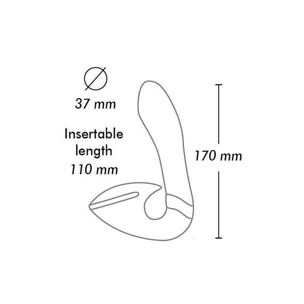 Shunga Soyo Vibrator Rosa 17,0 cm