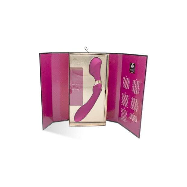 Shunga Zoa Vibrator Pink 26,5 cm ⌀ 5,4 cm