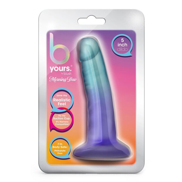 B Yours Morning Dew 5Inch Dildo Sapphire 13,9cm