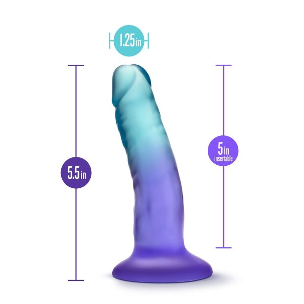 B Yours Morning Dew 5Inch Dildo Sapphire 13,9cm