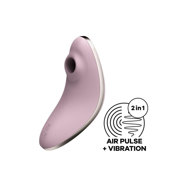 Satisfyer Vulva Lover 1 Druckwellen Vibrator Lila 11,9 cm