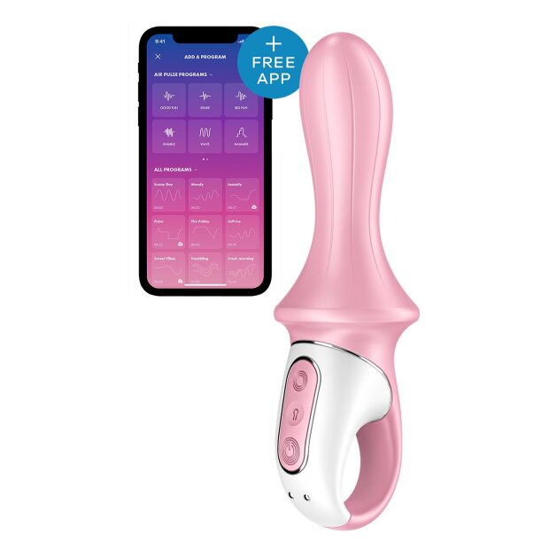 Satisfyer Air Pump Booty 5 Connect App Red