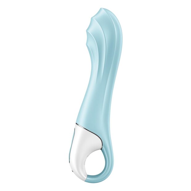 Satisfyer Air Pump Vibrator 5 Connect App G-Punkt Vibrator Blau 20,2 cm ⌀ 4,0 cm