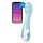 Satisfyer Air Pump Vibrator 5 Connect App G-Punkt Vibrator Blau 20,2 cm ⌀ 4,0 cm