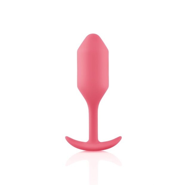B-Vibe Snug Butt Plug 2 Medium Analplug Pink ⌀ 3,1 cm
