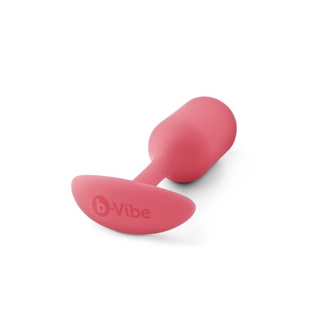 B-Vibe Snug Butt Plug 2 Medium Analplug Pink ⌀ 3,1 cm