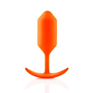 B-Vibe Snug Butt Plug 3 Analplug Orange ⌀ 3,8 cm