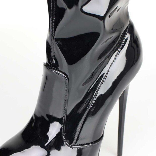 Erogance E3000 Stretchlack Schwarz - Größe 38