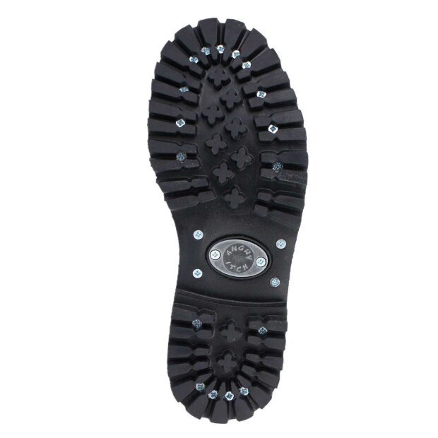 Angry Itch 08-Loch Leder Stiefel Vintage Pink Größe 36 - 48