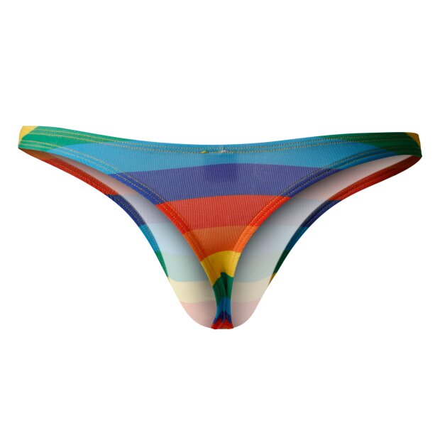 CUT4MEN - Classic Thong Rainbow S - XL