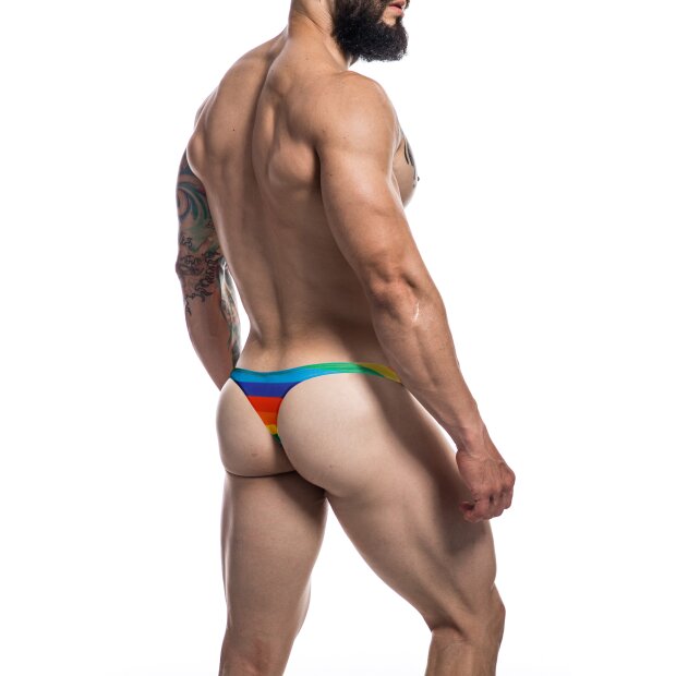 CUT4MEN - Classic Thong Rainbow S - XL