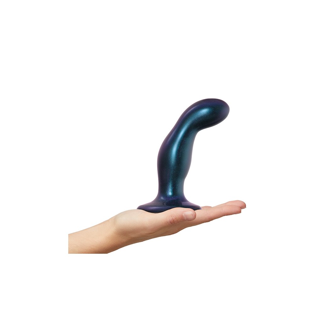 Strap-On-Me Dildo Plug Snaky Metallic Medium Prostatamassager Schwarz,  42,95 €