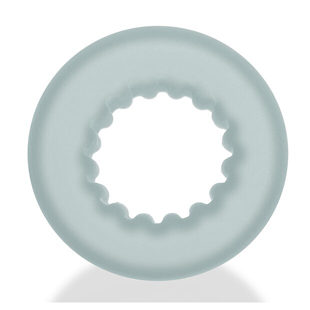 Oxballs Axis Rib Griphold Cockring Penisring Transparent