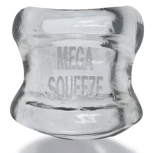 Oxballs Mega Squeeze Ergofit Ballstretcher Clear