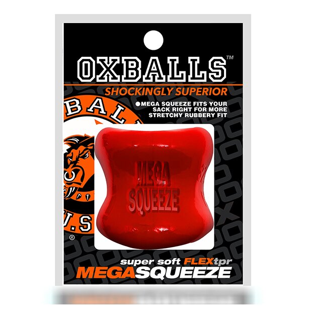 Oxballs Mega Squeeze Ergofit Ballstretcher Red