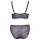 Bra Set purple 2XL